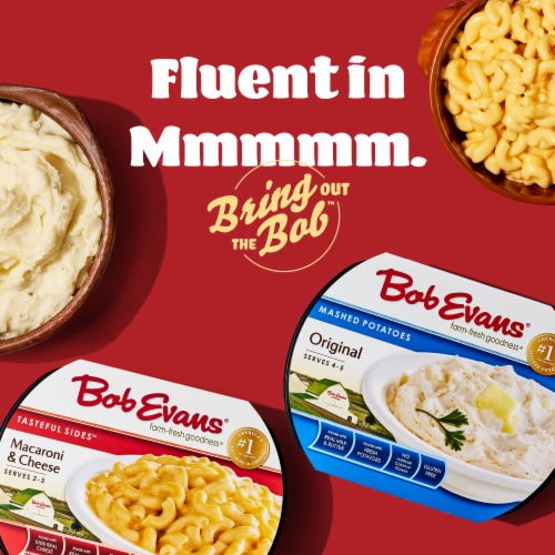 Bob Evans Queso Macaroni & Cheese Perspective: top