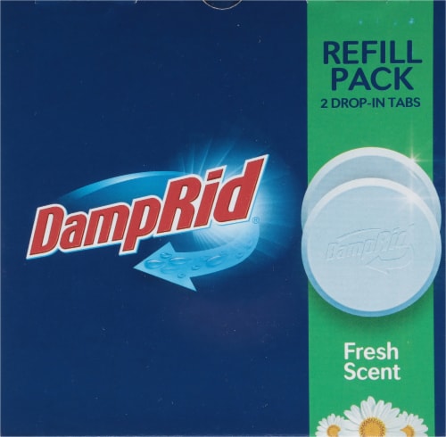 DampRid Fresh Scent Moisture Absorber Refill Tabs - 2 Pack, 15.87