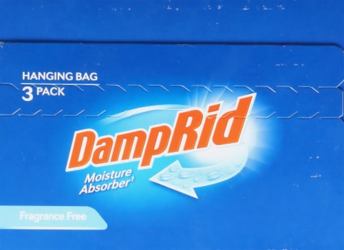 DampRid® Hanging Bag Fragrance Free Moisture Absorber, 3 ct / 15.4 oz -  Kroger