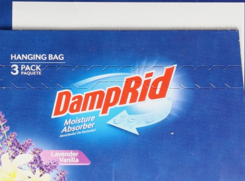 DampRid® Lavender Vanilla Hanging Bag Moisture Absorber Perspective: top