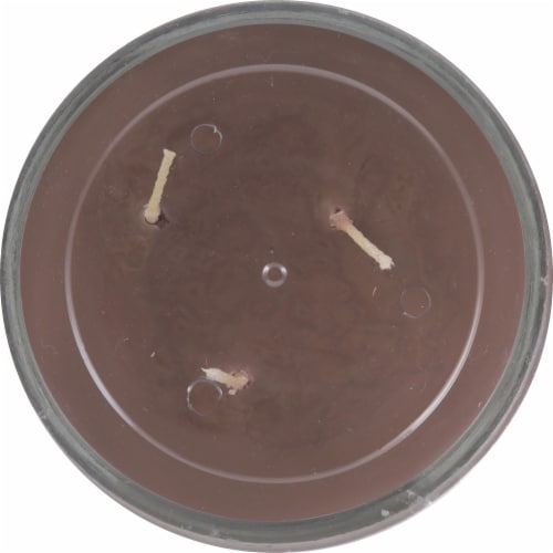 Candle-Lite® Mahogany Woods Jar Candle Perspective: top