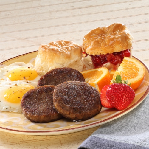 Swaggerty's Farm® Premium Sausage Roll Mild 1lb Perspective: top