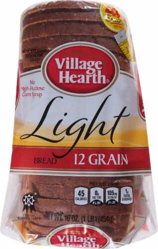 Village Hearth® Light 12 Grain Bread Perspective: top