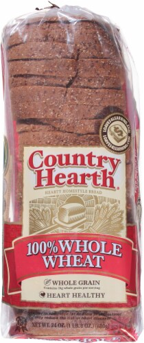 Country Hearth® 100% Whole Wheat Bread Perspective: top