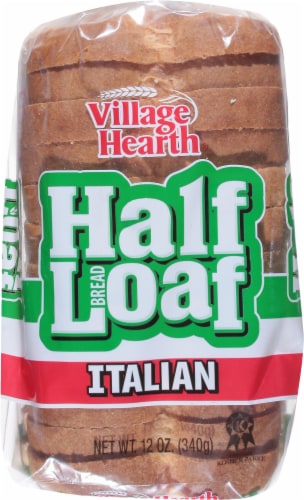 Village Hearth® Italian Bread Half Loaf Perspective: top