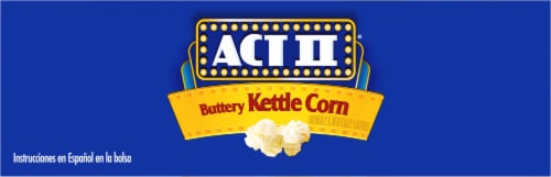 Act II® Buttery Kettle Corn Popcorn Perspective: top