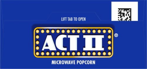 Act II® Butter Lovers Popcorn Perspective: top