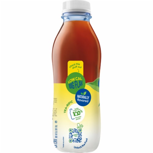 Snapple Zero Sugar Lemon Tea Perspective: top