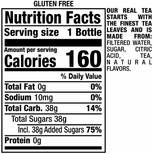Snapple All Natural Takes 2 to Mango Tea Drink Perspective: top