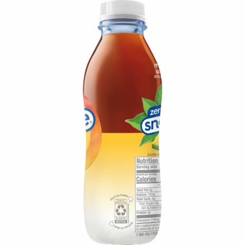 Snapple Zero Sugar Takes 2 to Mango Tea Perspective: top