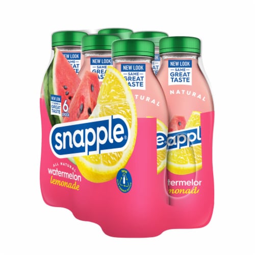 Snapple Watermelon Lemonade Perspective: top