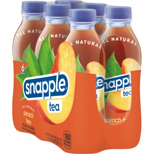 Snapple® Peach Iced Tea Drink, 16 fl oz - Kroger