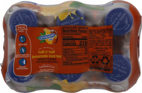 Snapple® Half n' Half Lemonade Iced Tea Perspective: top