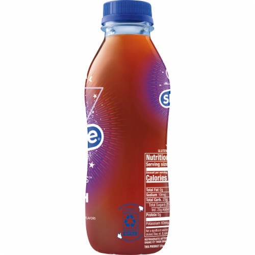 Snapple Cherry & Fig Black Tea Perspective: top