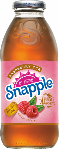 Snapple Raspberry Ice Tea Drinks Perspective: top
