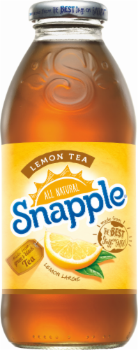 Snapple Lemon Iced Tea Drinks Perspective: top