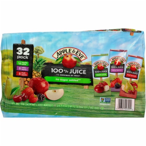Apple & Eve® 100% Juice Variety Pack Perspective: top