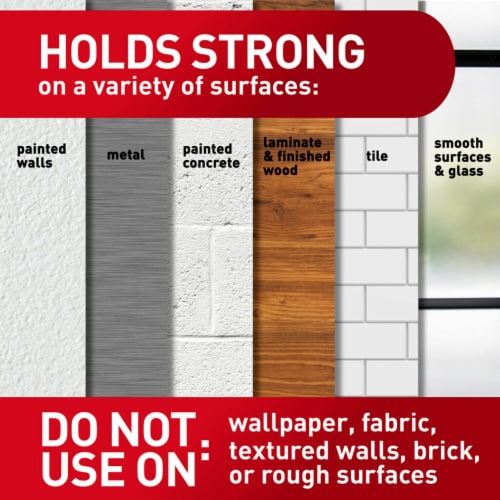 Command™ Large Foam Replacement Strips Perspective: top