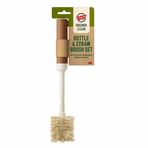 Scotch-Brite™ Greener Clean™ Bottle Brush and Refills Perspective: top