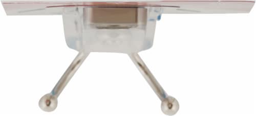 Command Satin Nickel Large Double Bath Hook Perspective: top