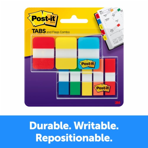 Post-it® Tabs and Flags Combo Pack Perspective: top