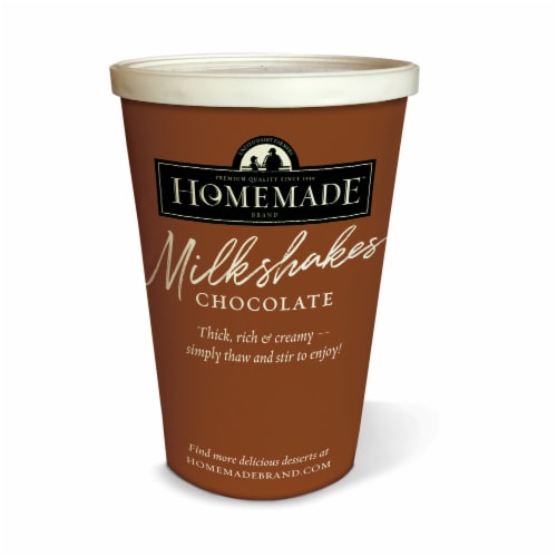Homemade Brand Milkshakes Chocolate Dairy Dessert Perspective: top