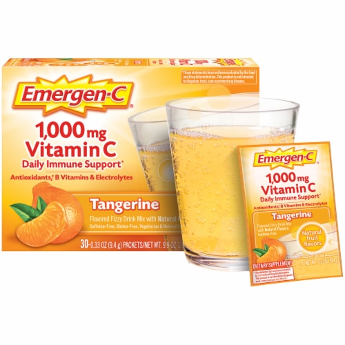 Emergen-C Vitamin C Powder Perspective: top