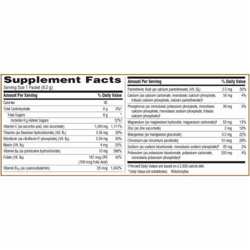 Emergen-C 1000mg Vitamin C Powder Perspective: top