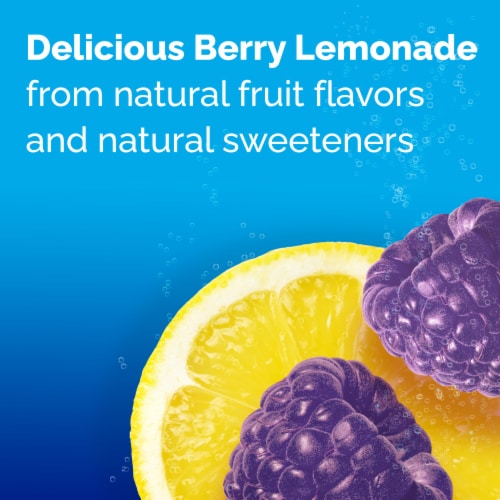 Emergen-C Immune plus On the Go Immune Support Supplement Berry Lemonade Flavored Crystals Perspective: top