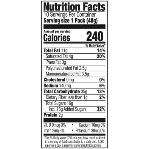 Lance Sandwich Cookies Nekot Lemon Creme 10 Individually Wrapped Packs Perspective: top