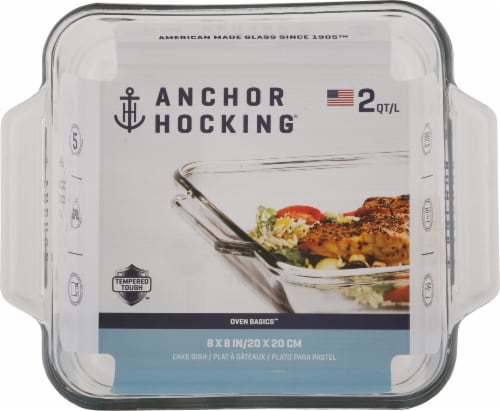 Anchor Hocking® Oven Basics™ Square Cake Dish Perspective: top