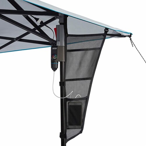 Coleman OneSource 10x10 Canopy Shelter Tent w LED Light Rechargeable Battery 1 Piece Harris Teeter