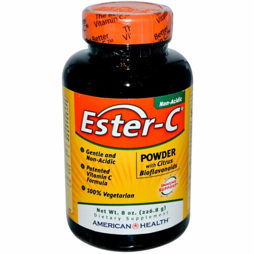 American Health Ester-C Powder with Citrus Bioflavonoids Vegetarian Supplement Perspective: top