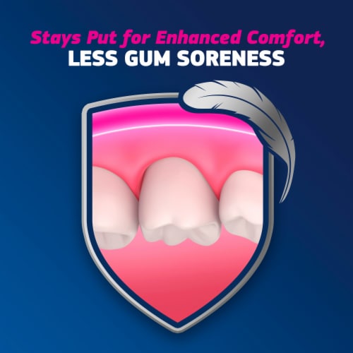 Fixodent Plus Gum Care Secure Denture Adhesive 2.0oz Perspective: top