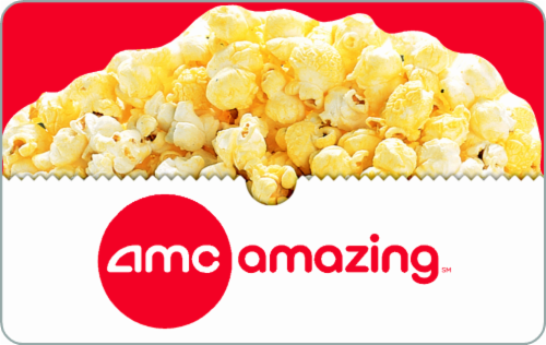 AMC Theaters $25 Gift Card Perspective: top