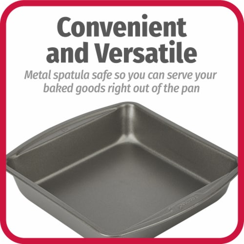 GoodCook® Nonstick Square Cake Pan Perspective: top