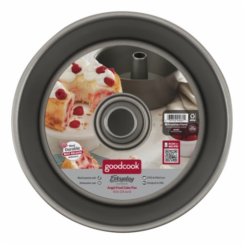 GoodCook® Nonstick Angel Food Cake Pan Perspective: top