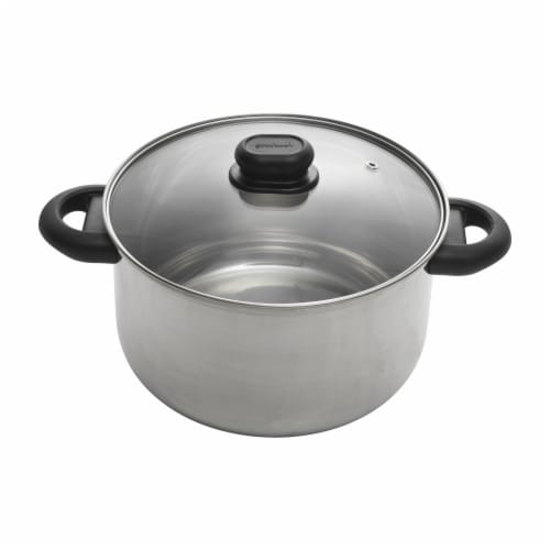 GoodCook® Dutch Oven Stainless Steel Perspective: top