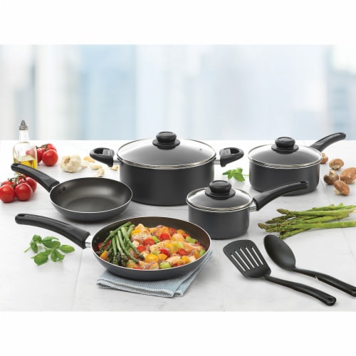 T-Fal Ultimate Hard Anodized Cookware Set - Black, 1 - Fry's Food Stores