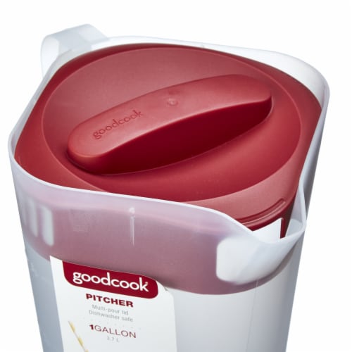 Good Cook® Pitcher with 4-Way Lid Perspective: top