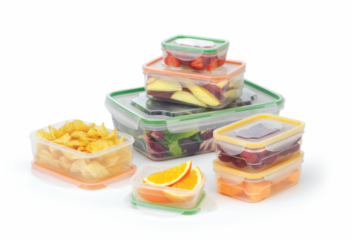 Meal Prep 2 Compartments, Rectangle, 10-Piece Set - GoodCook