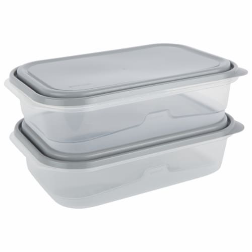 GoodCook Everyware™ XL Rectangular Food Storage Containers Perspective: top