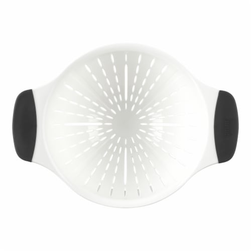 GoodCook® Touch® 3-Quart Colander - White/Black Perspective: top