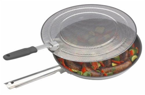 GoodCook® Touch Splatter Screen - Silver Perspective: top