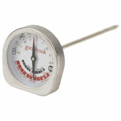 GoodCook™ Classic Stainless Steel Meat Thermometer Perspective: top