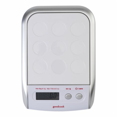Good Cook Precision Digital Food Scale - White Perspective: top