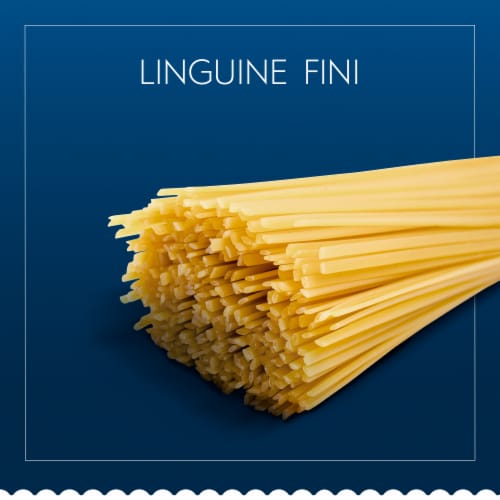 Barilla Linguine Fini, Thin Linguine Pasta, Quality Non-GMO and Kosher Certified Pasta Perspective: top