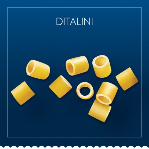 Barilla Ditalini Pasta Quality Non-GMO and Kosher Certified Pasta Perspective: top