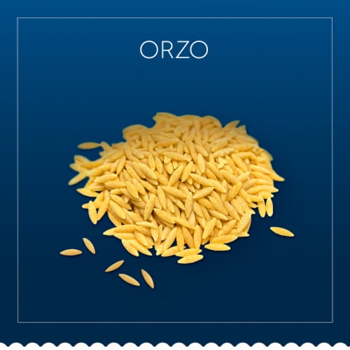 Barilla Orzo Pasta, Quality Non-GMO and Kosher Certified Pasta Perspective: top