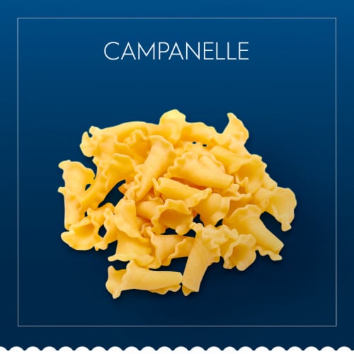 Barilla Blue Box Campanelle Non-GMO Certified & Kosher Pasta Perspective: top